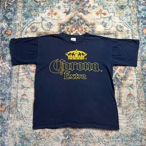 Vintage Corona Beer Logo T-shirt Size XL